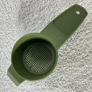 5/$35 Vintage Tupperware Green Mini Sifter Strainer